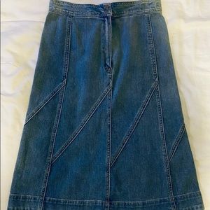 Lucky Brand Midi denim skirt